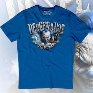 T-shirt DESPERADOS niebieski 