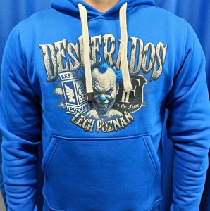 Bluza z kapturem DESPERADOS niebieska