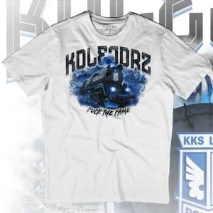 T-shirt LOKOMOTYWA biały
