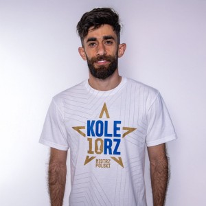 T-shirt MISTRZ POLSKI 2026 biały